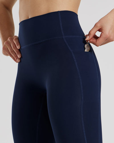 Essential Leggings with Pockets | Sapphire Blue