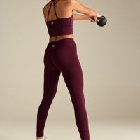 Essential Leggings | Merlot