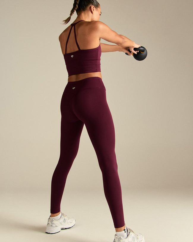Essential Leggings | Merlot