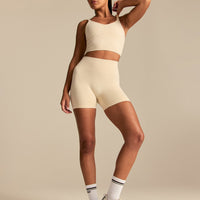 Power Built-In Bra Tank | Off White (3/6)