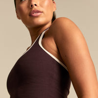 Comfort Halter Tank | Cafe Noir (3/6)