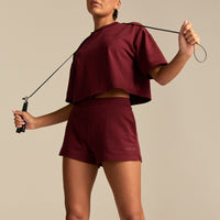Comfort Lightweight Shorts | Oxford Red (3/6)