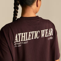 Comfort Athletic Club Oversized T-Shirt | Cafe Noir (3/6)