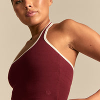Comfort Halter Tank | Oxford Red (3/6)