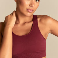 Power Adjustable Sports Bra | Oxford Red (3/6)