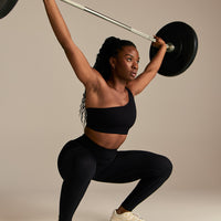 Power Seamless Scrunch Leggings | Black