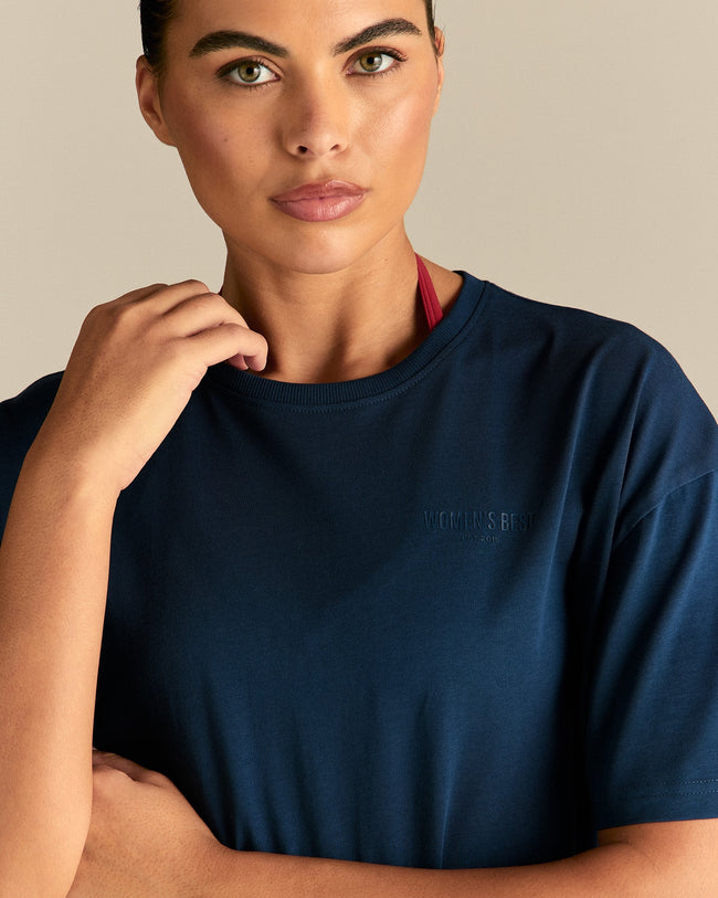 Comfort PWR Oversized Short Sleeve T-Shirt | True Navy