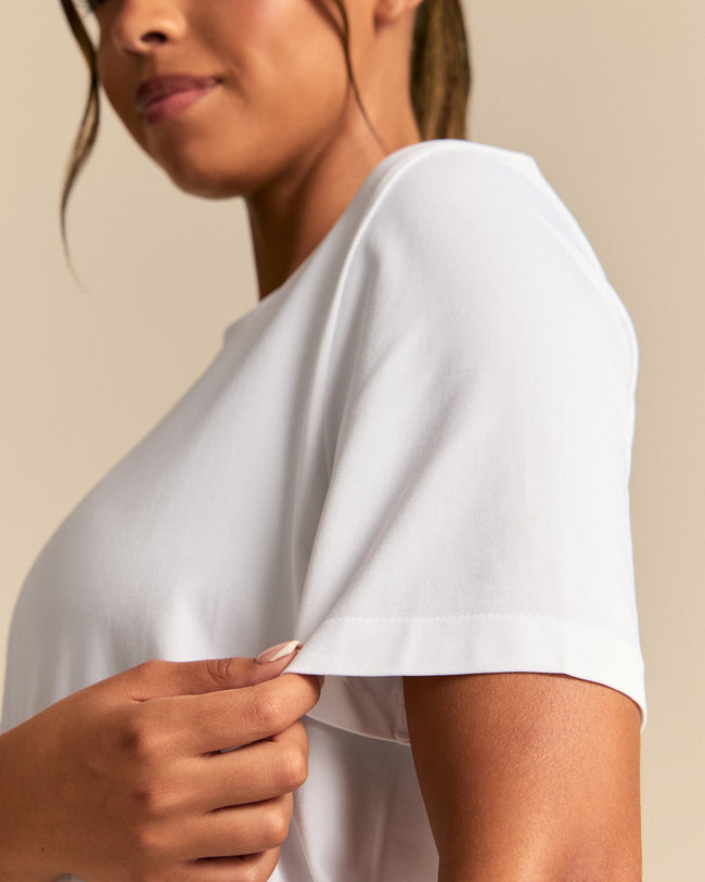 Lightweight Loose Fit T-Shirt | White (4/6)