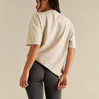 Comfort Oversized Short Sleeve T-Shirt | Vintage Stone