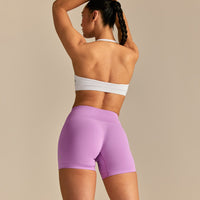 Define 2.0 Scrunch V-Neck Bra | White