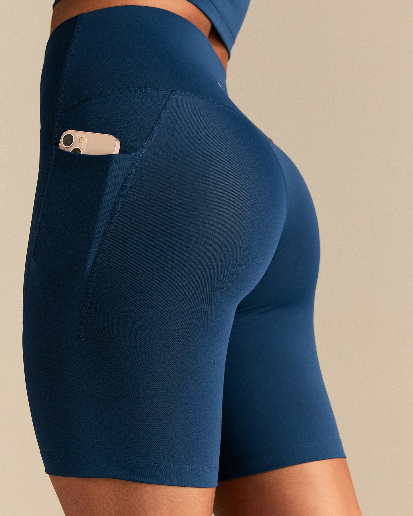 Essential Cycling Shorts with Pockets | True Navy