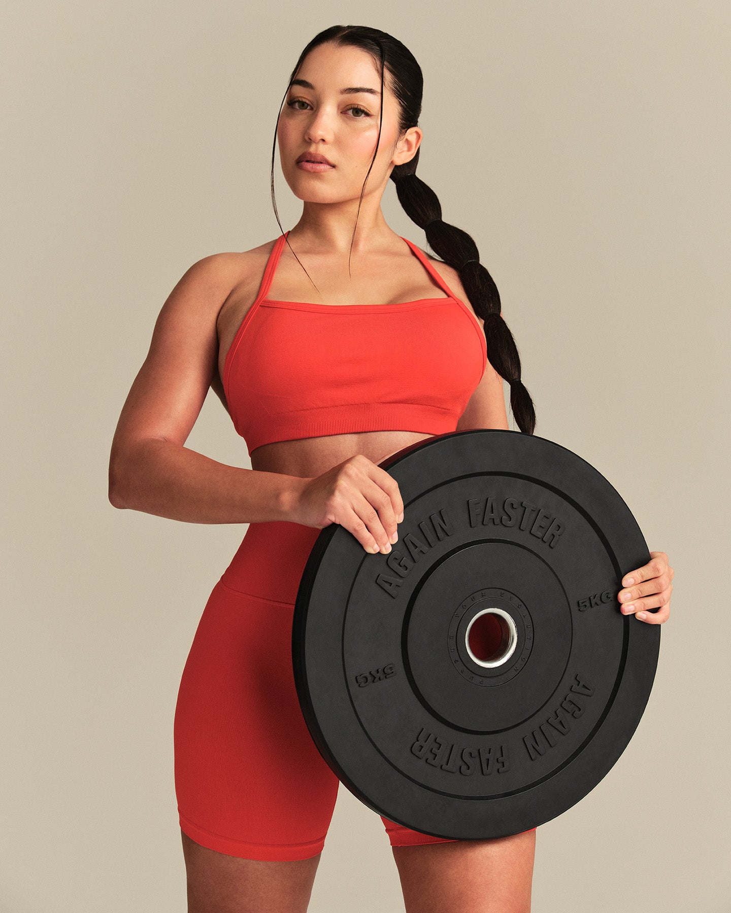 Define 2.0 Seamless Racer Back Bra | Lava Red