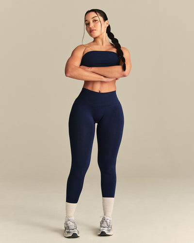 Define 2.0 Seamless Low Back Leggings | Sapphire Blue