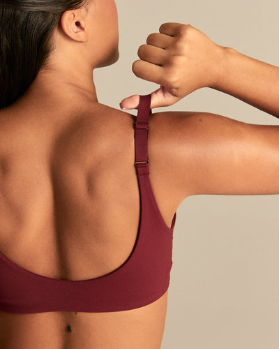 Power Reversible Twist Bra | Oxford Red (4/6)