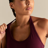Define 2.0 Seamless Halter Tank | Merlot