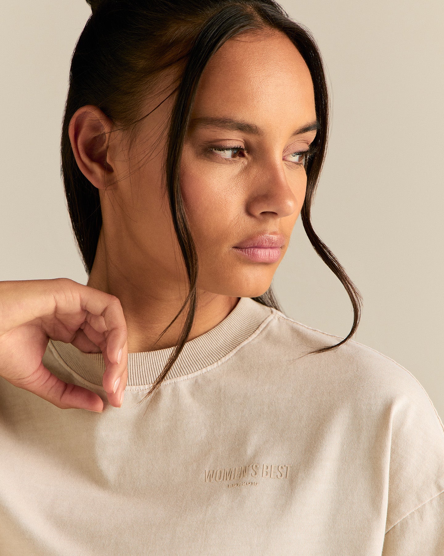 Comfort Oversized Short Sleeve T-Shirt | Vintage Stone