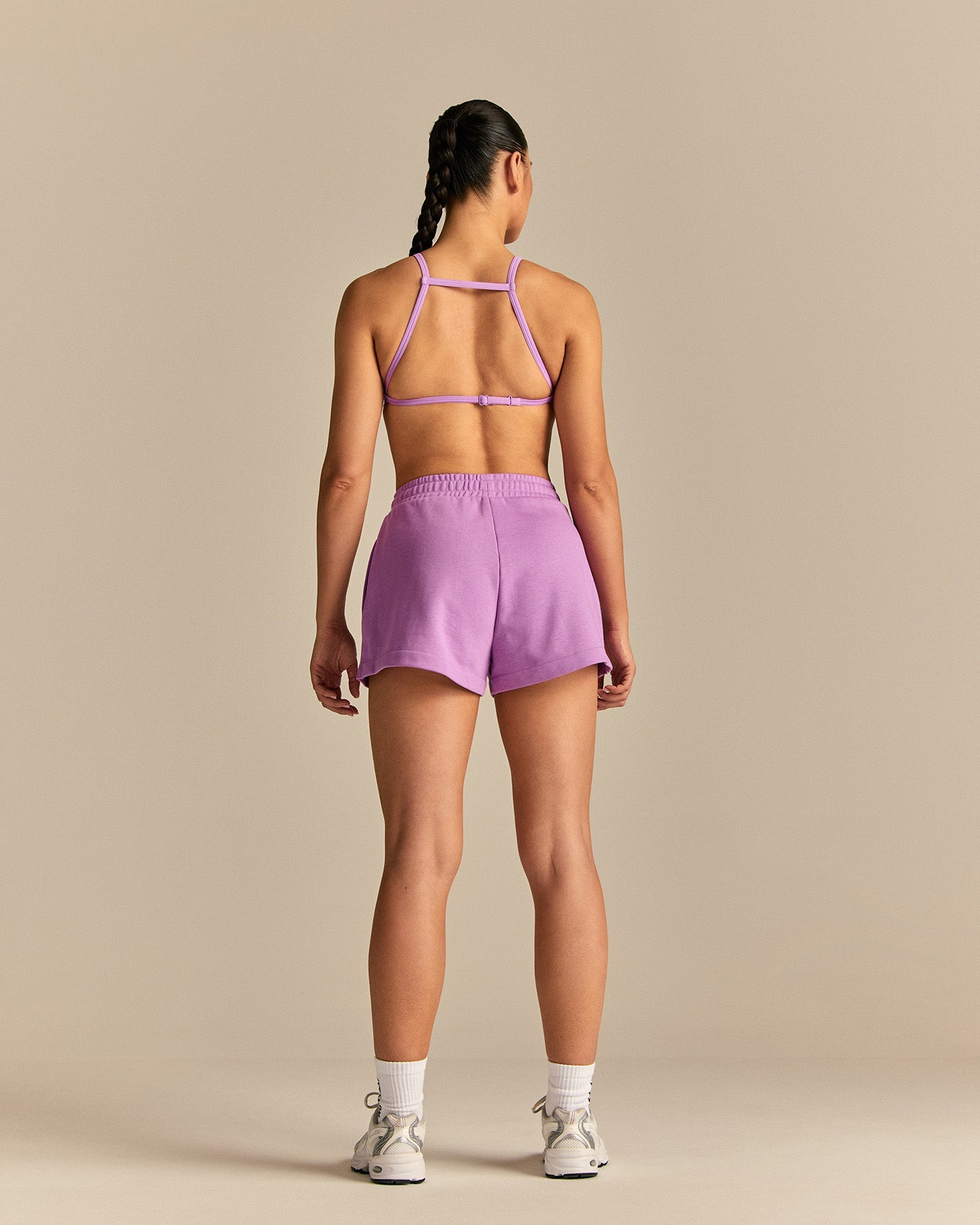 Define 2.0 High Neck Backless Bra | Vivid Orchid