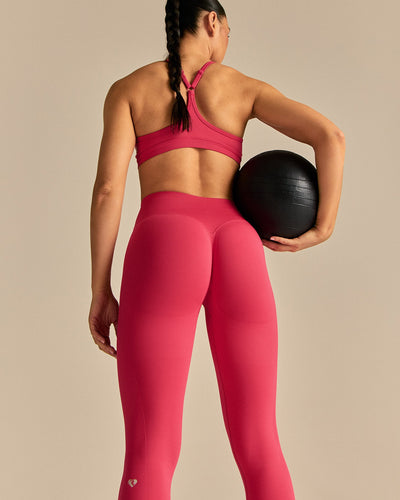Emphasize Mid Waist Leggings | Watermelon