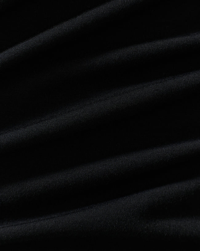 Comfort Oversized Hook Up T-Shirt | Midnight Black