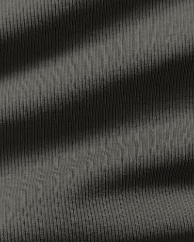 Comfort Ribbed Cropped Tank | Slate Grey (5/6)