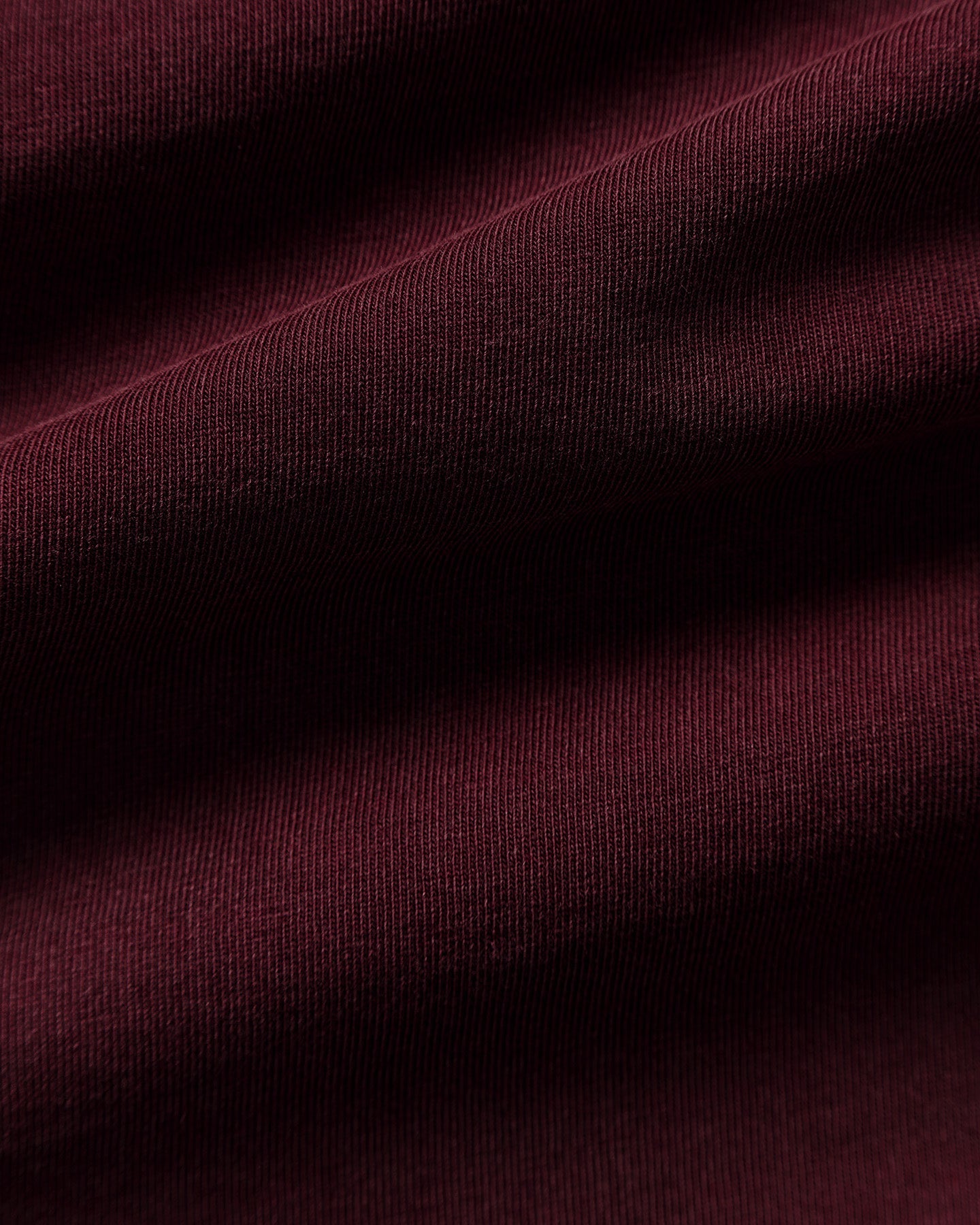 Comfort Oversized Long Sleeve T-Shirt | Vintage Merlot