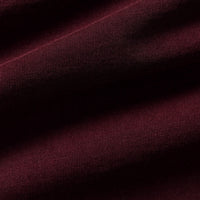 Comfort Oversized Long Sleeve T-Shirt | Vintage Merlot