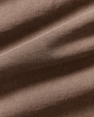 Comfort Oversized Short Sleeve T-Shirt | Vintage Mocha