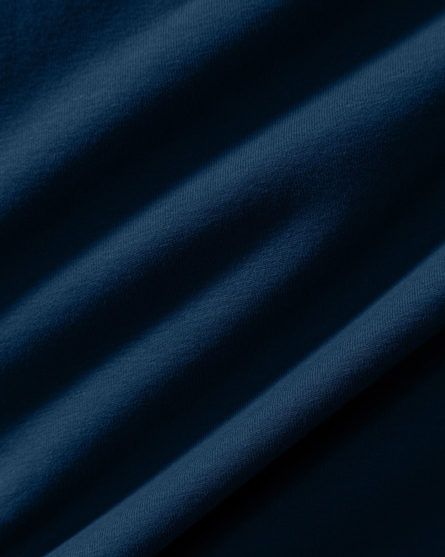 Cotton Contour Racer Tank | True Navy