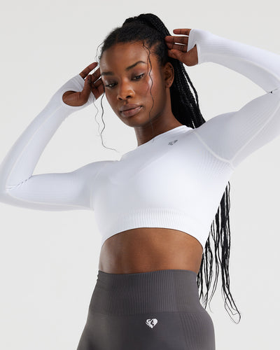 新作♪ズンバStrong iD Bring Your Power Long Sleeve Crop Top Bring Your Power Long Sleeve Crop Top – Zumba Wear | STRONG iD