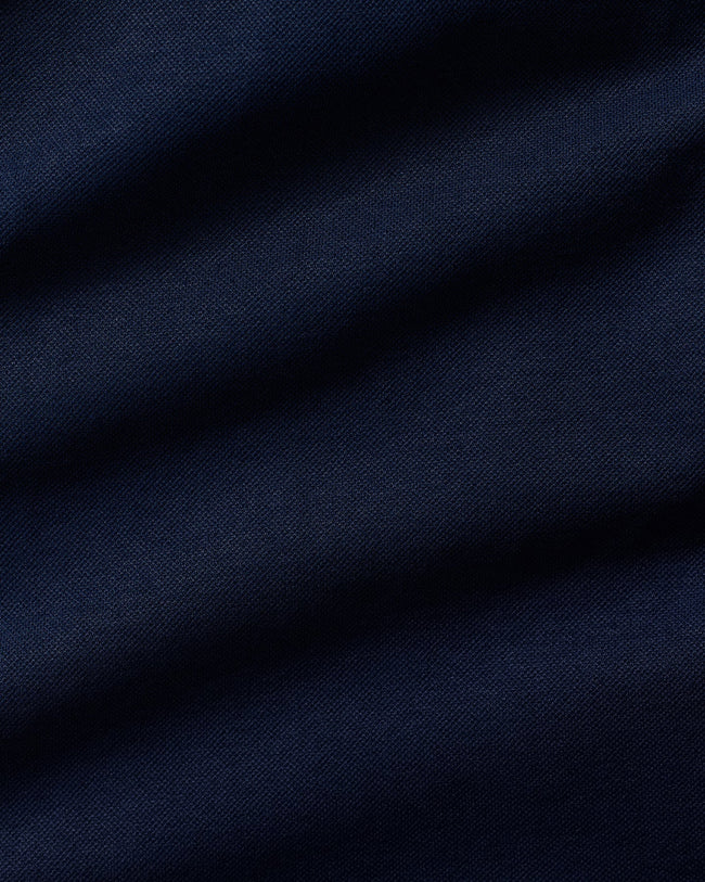 Power Seamless Mock Neck Long Sleeve Top | Sapphire Blue