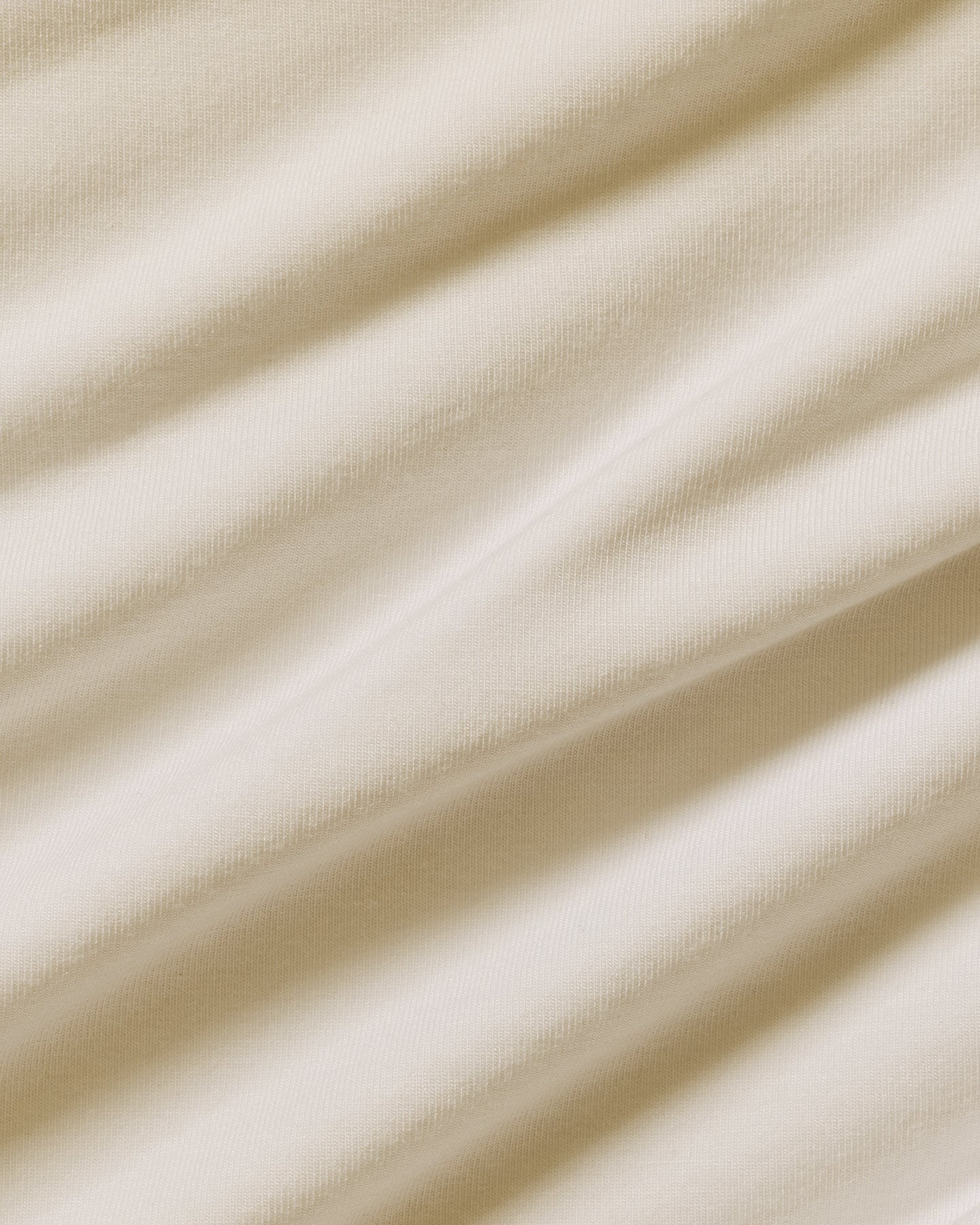 Smooth Contour Midi Short Sleeve T-Shirt | Coconut White