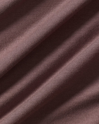 Smooth Contour Midi Square Neck Tank | Deep Mocha