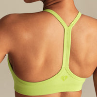 Define 2.0 Seamless Racer Back Bra | Lime Punch
