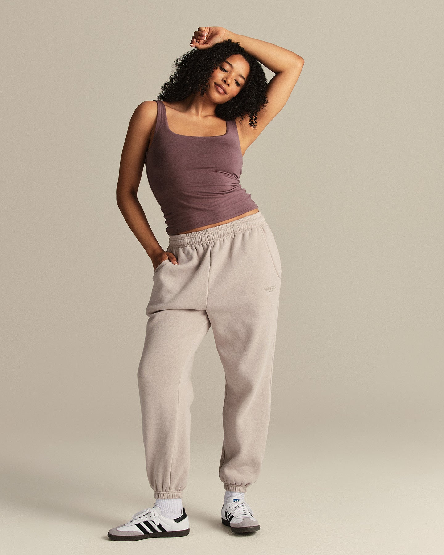 Smooth Contour Midi Square Neck Tank | Deep Mocha