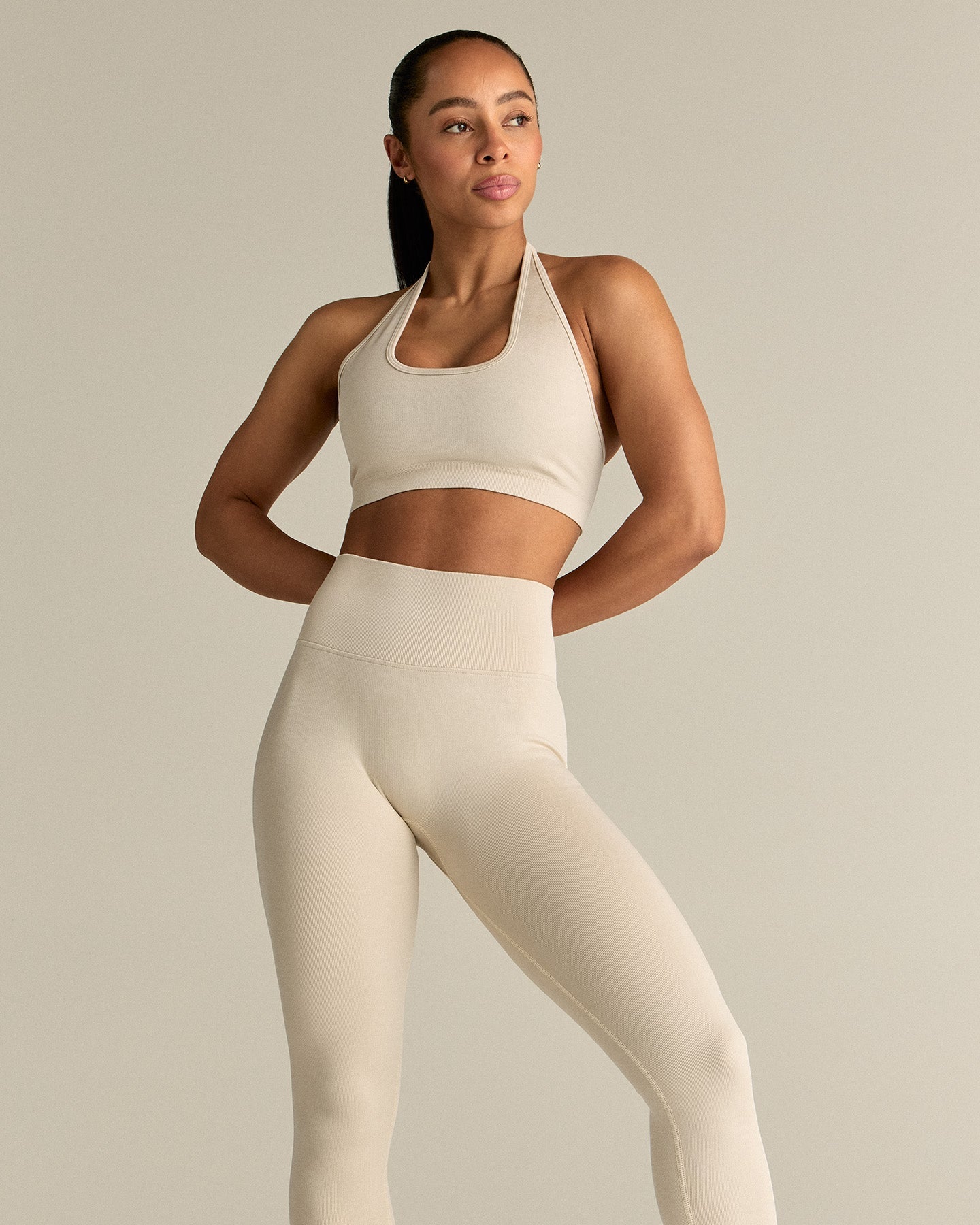 Motion Seamless Leggings | Off White