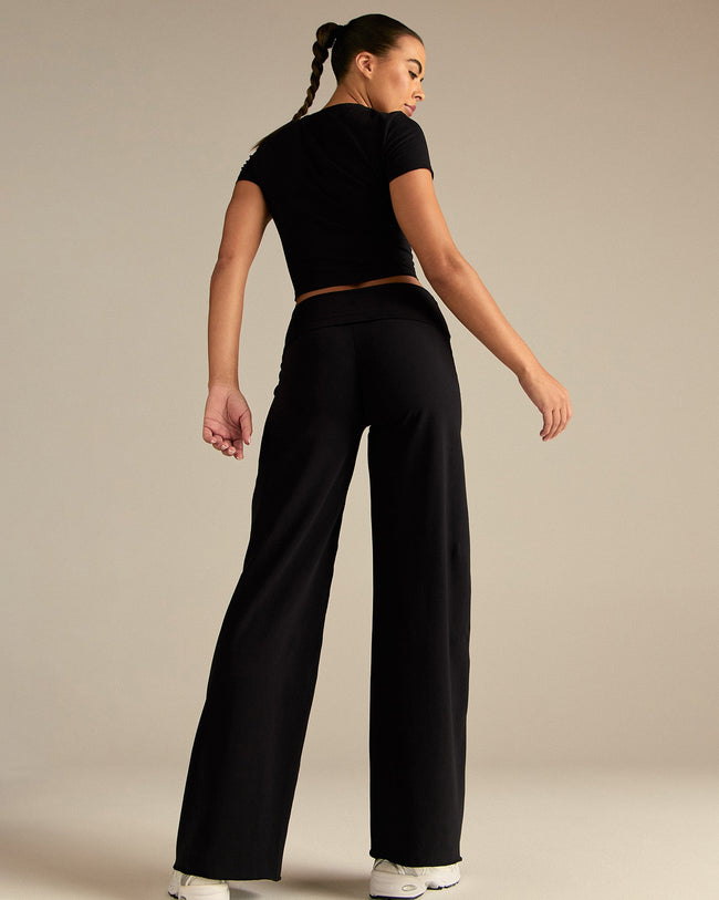 Cotton Contour Short Sleeve T-Shirt | Black