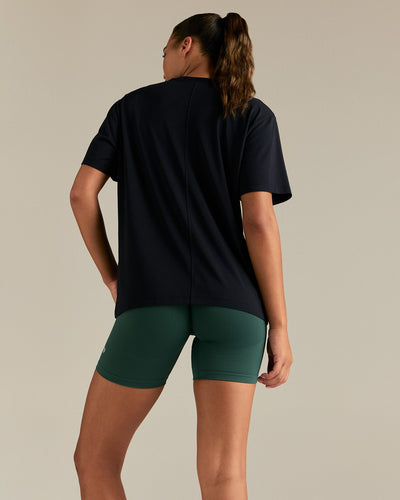 Comfort Oversized Hook Up T-Shirt | Black
