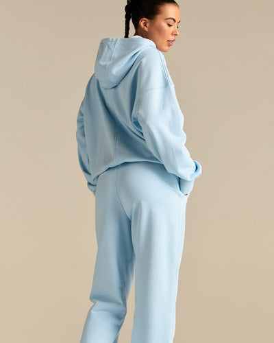 Comfort Cuffed Hem Joggers | Blue Haze