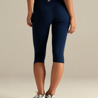 Essential Capri Leggings | Sapphire Blue