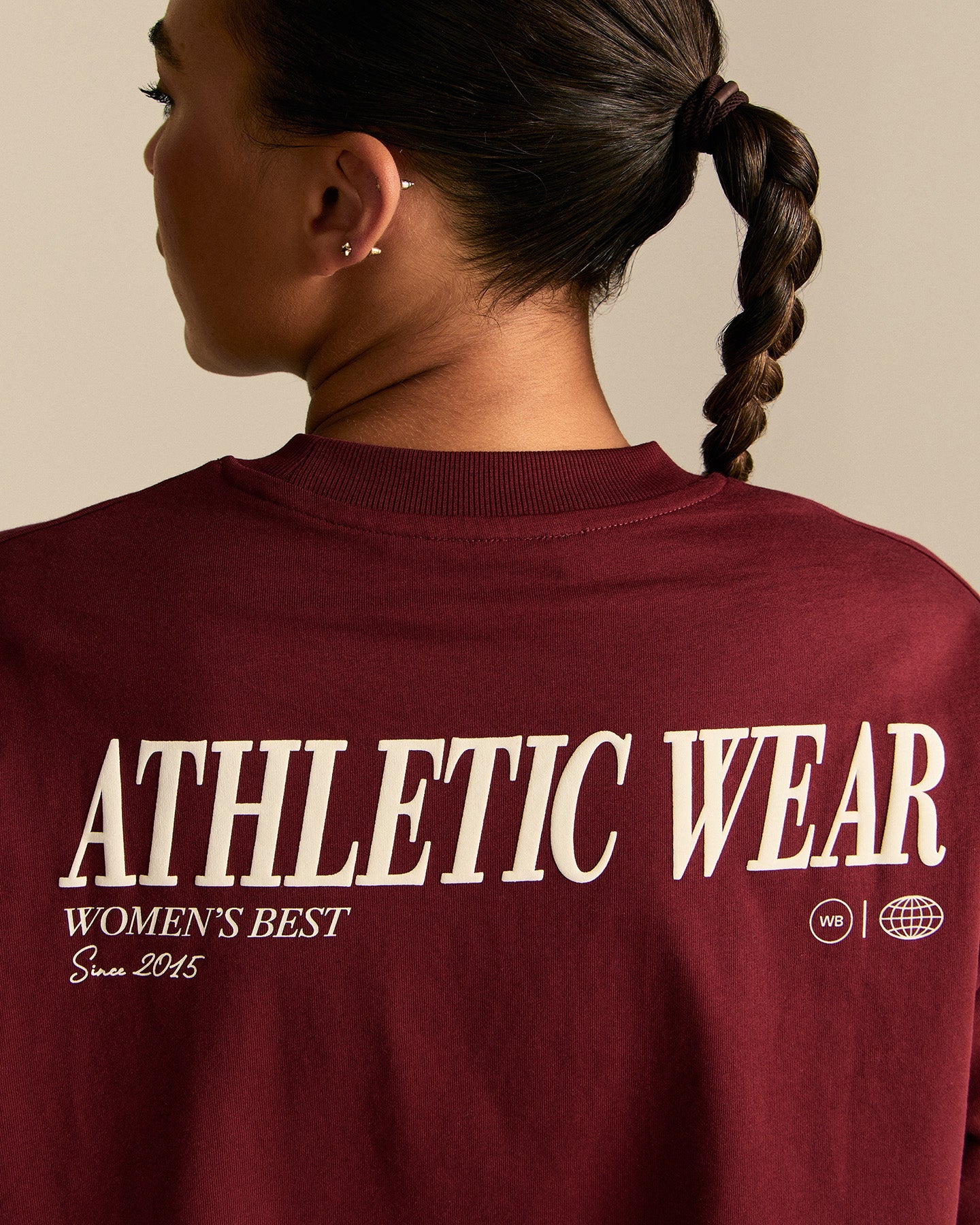 Comfort Athletic Club Cropped T-Shirt | Oxford Red (6/6)