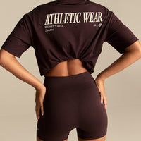 Comfort Athletic Club Oversized T-Shirt | Cafe Noir (6/6)