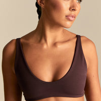 Power Reversible Twist Bra | Cafe Noir (6/6)