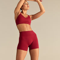 Define 2.0 Halter Neck Bra | True Red