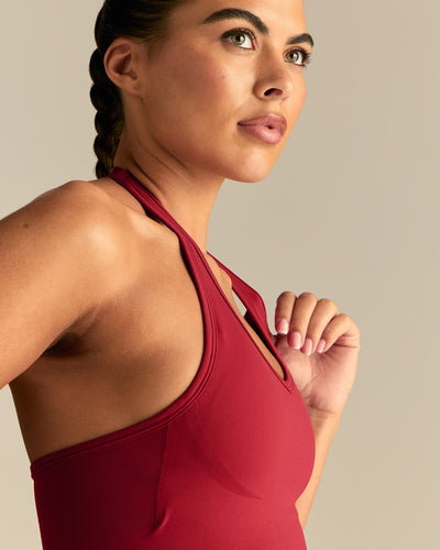 Define 2.0 Halter Tank | True Red