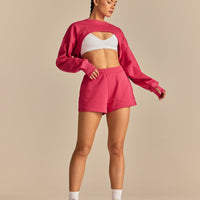 Comfort Pump Cover Ultra Cropped Sweat | Watermelon