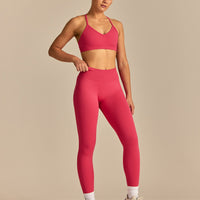 Emphasize V-Neck Bra | Watermelon
