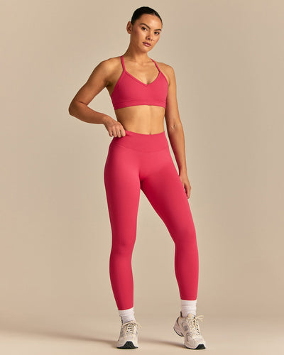 Emphasize V-Neck Bra | Watermelon