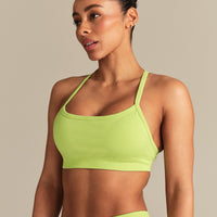 Define 2.0 Seamless Racer Back Bra | Lime Punch