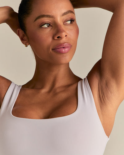 Essential Dress With Built-In Shorts - Steel Grey