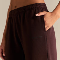 Comfort Cozy Straight Leg Joggers | Cafe Noir